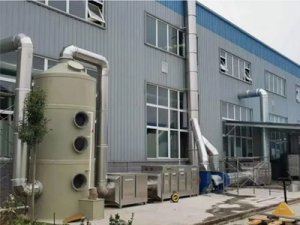 河南电子厂安装废气处理设备